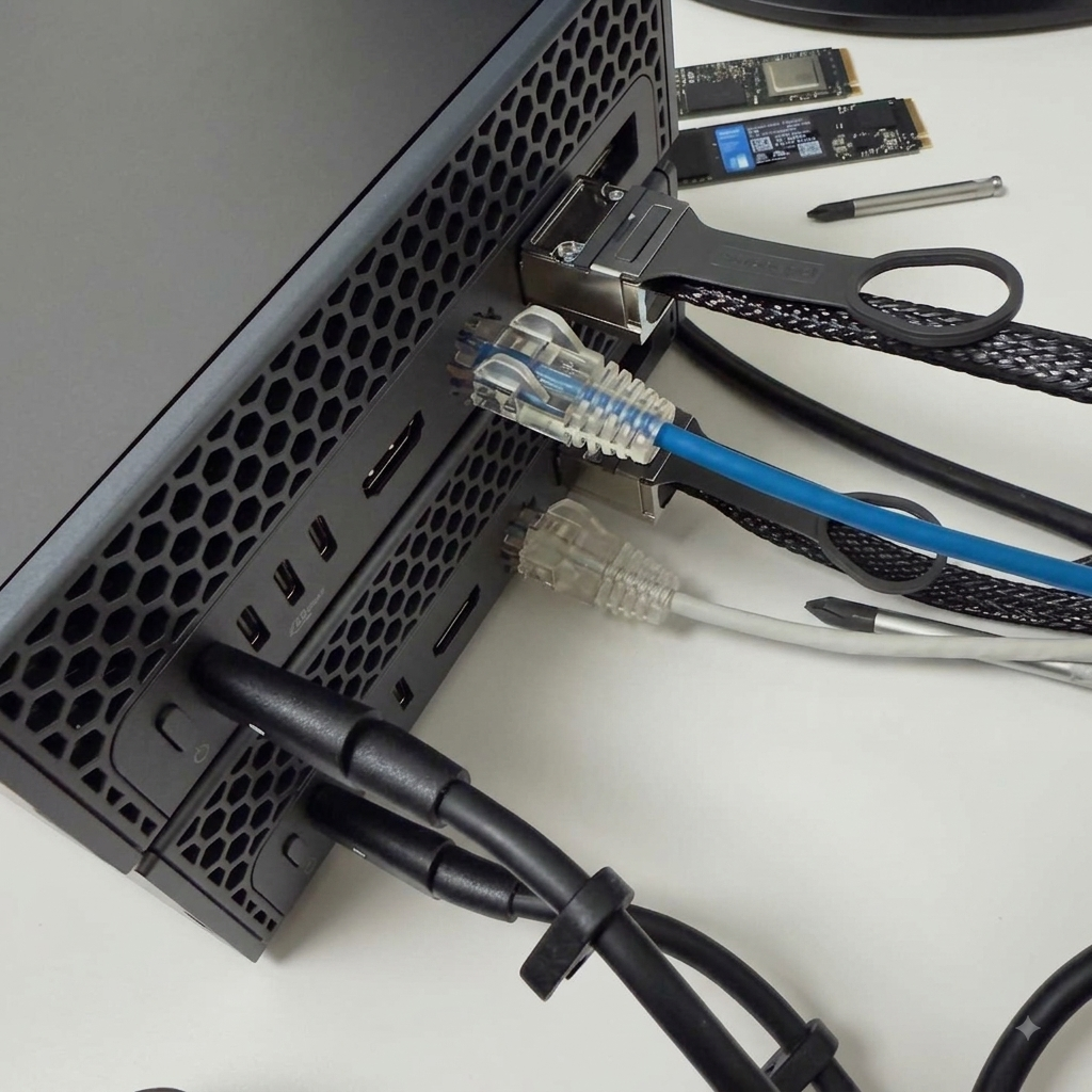 DGX Spark Ports Explained: Why USB-C Isn't Your Clustering Cable (and QSFP Is)
