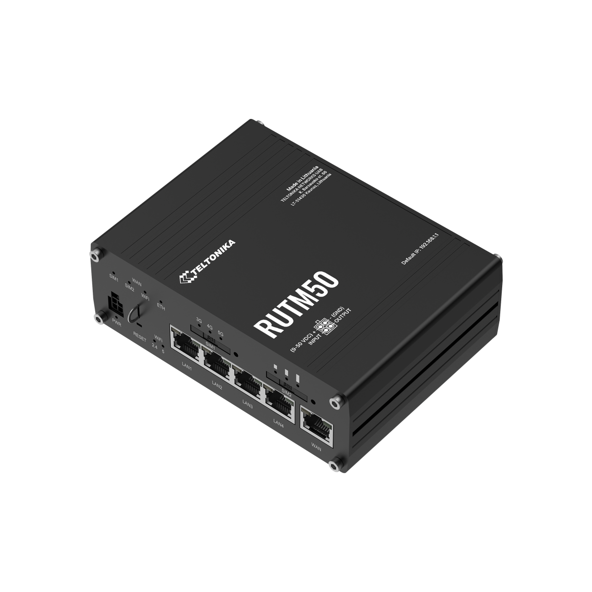 Teltonika RUTM50 industrial 5G router