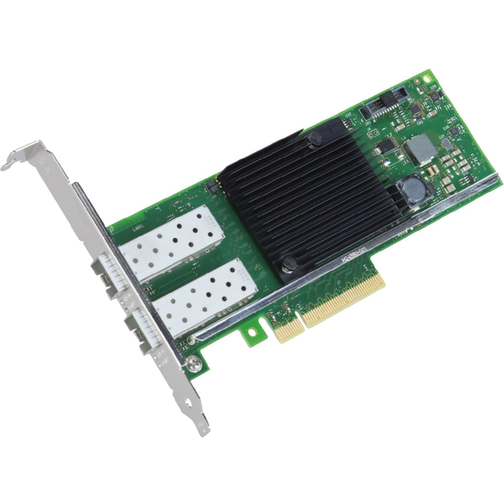 Intel X710-DA2 dual-port 10GbE SFP+ network adapter for AI server front-end networking