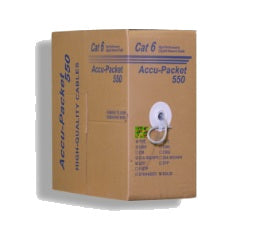 10X821TH - Cat6, 1,000ft CMR, UTP (Unshielded) - front view on white