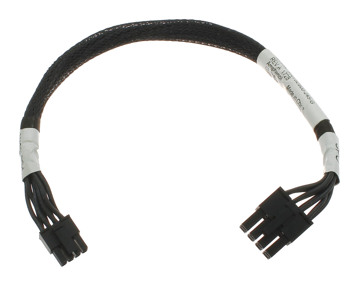 869820-001 HPE DL380 Gen10 8-pin GPU power cable from kit 871829-B21, full cable view