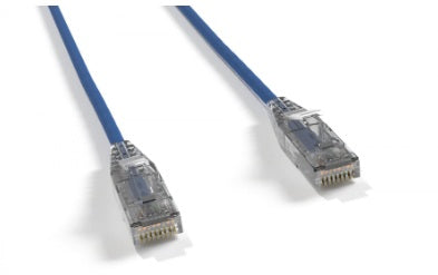 25ft, Cat 6, UTP, Slim, Blue, C6US-BL-25 - ShopITgear