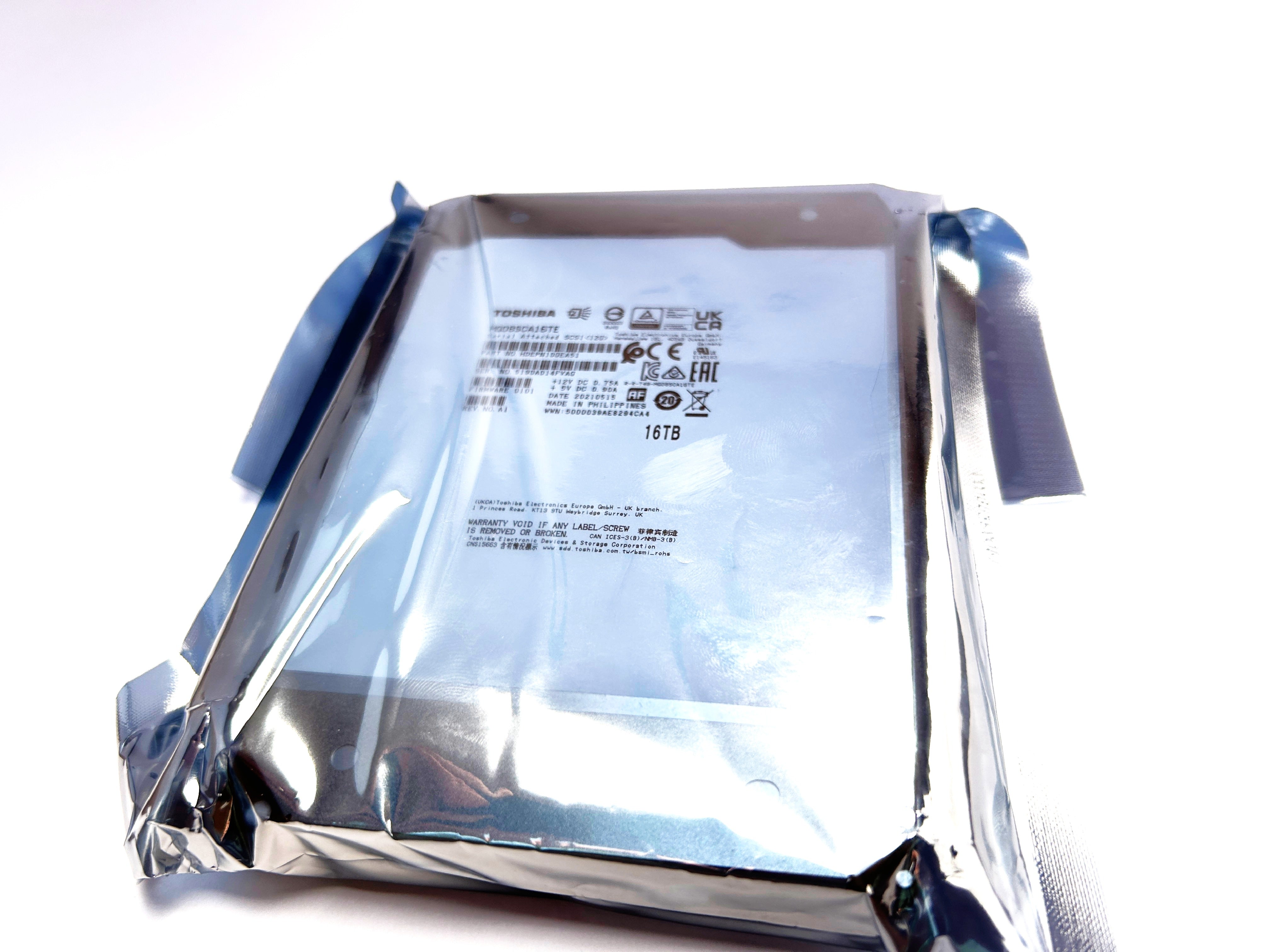 MG08SCA16TE - Toshiba 16TB SAS Hard Drive 12GBPS 7.2K | Resilient Tec