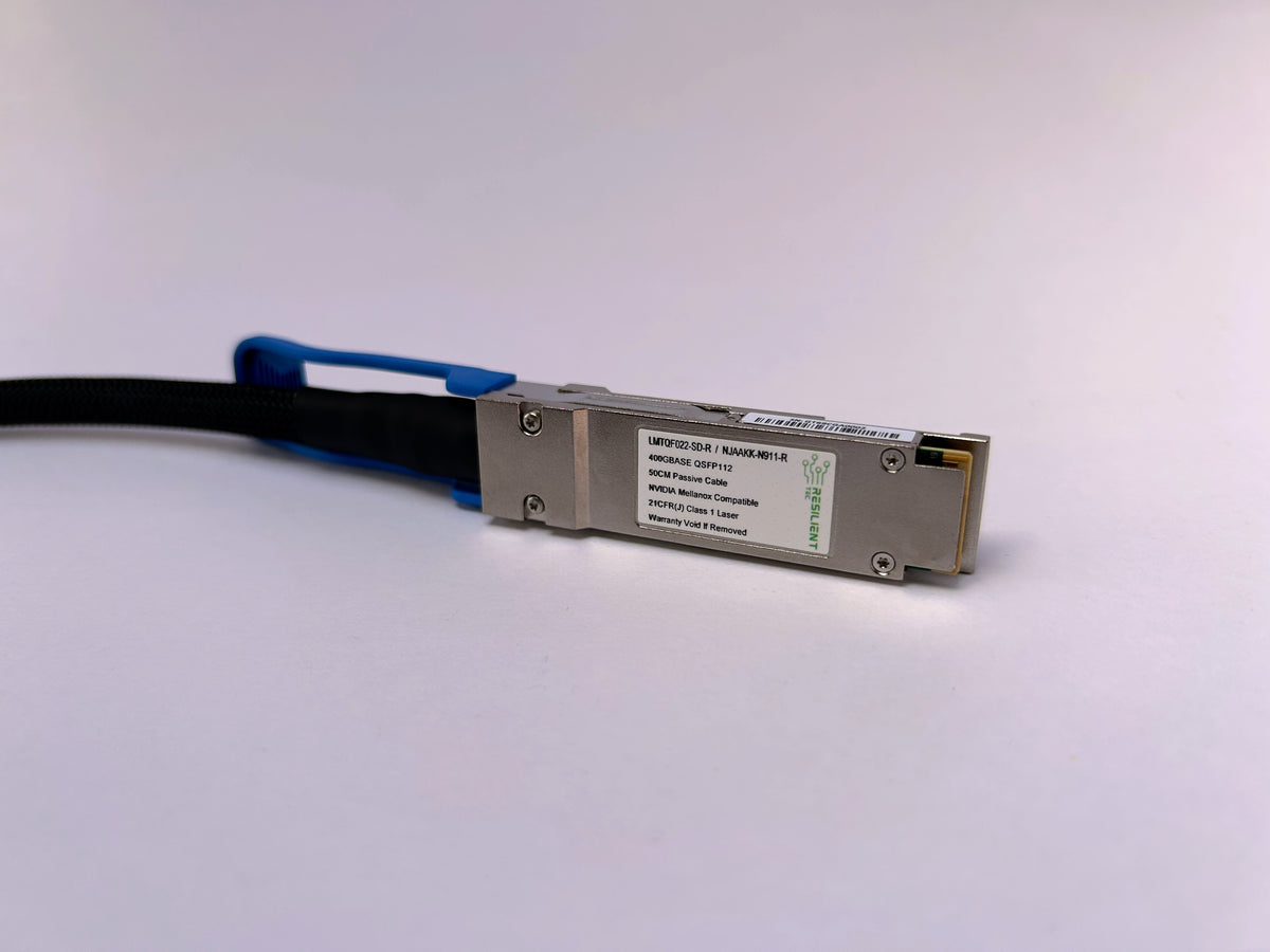 LMTQF022-SD-R equivalent 0.5m QSFP112 passive DAC stacking cable for NVIDIA DGX Spark