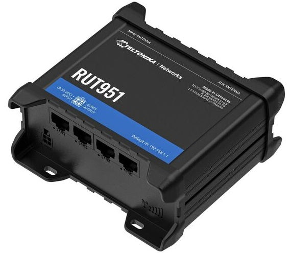 RUT951A00800, Teltonika RUT951 Industrial 4G LTE Router - ShopITgear
