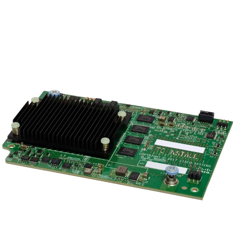 UCSB-VIC-M84-4P Cisco UCS VIC 1480 mezzanine adapter, Refurbished, angled view of card